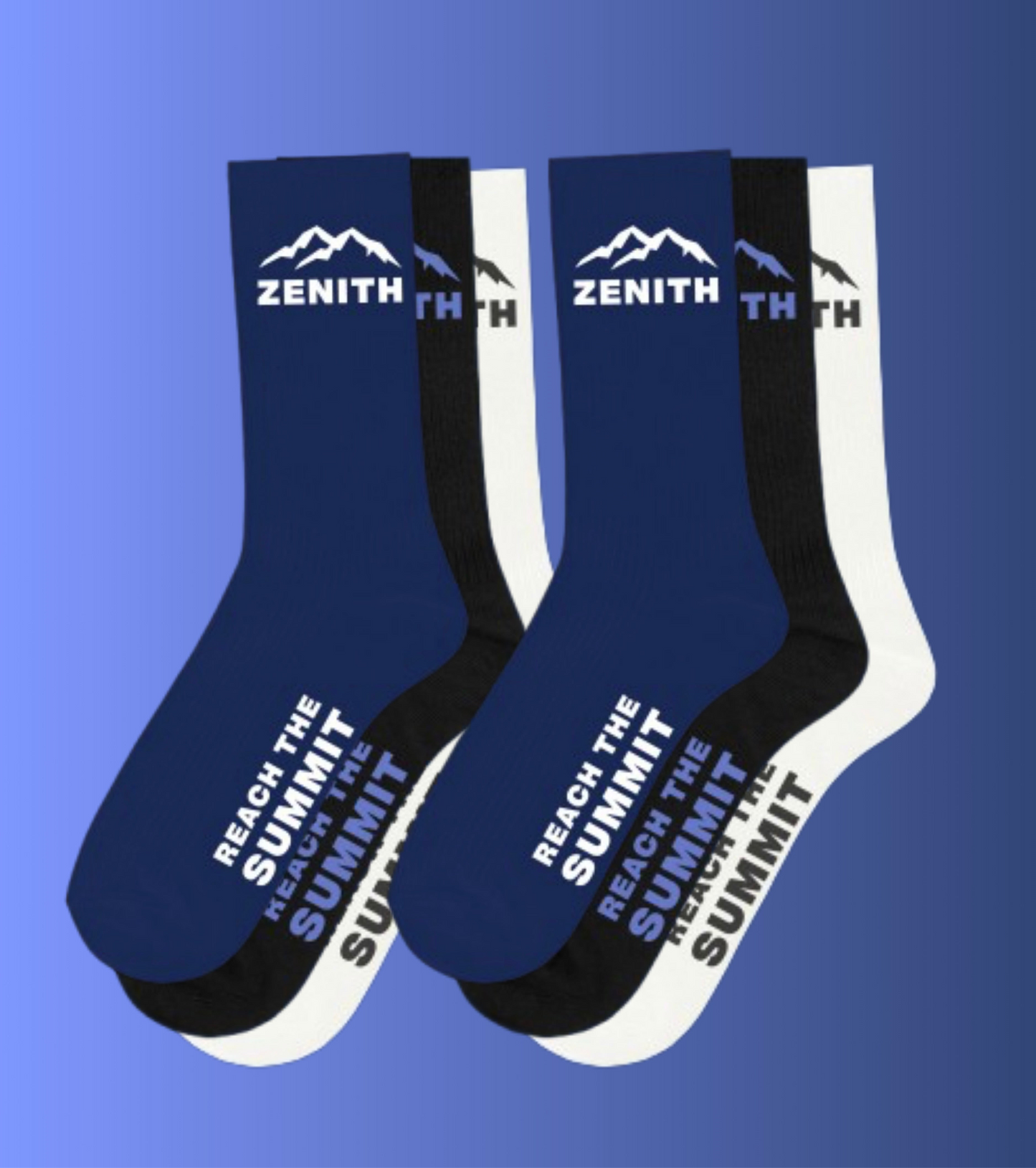 Zenith Mixed Socks 3PC